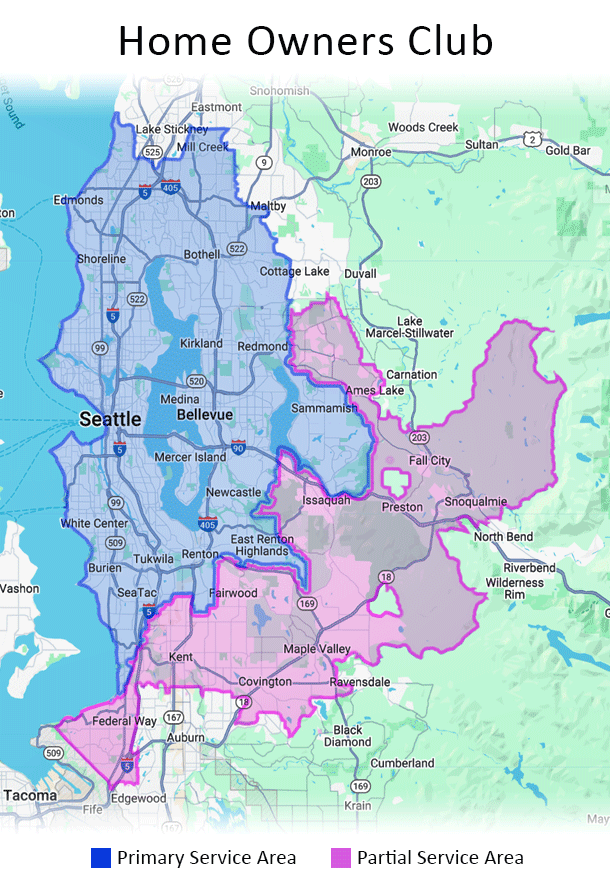 Home Owners Club Service Area